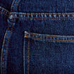 Jeans droit &agrave; revers denim stone femme