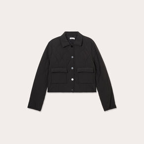 veste matelassee courte noir femme Veste matelassée courte noir femme