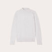 Pull manches longues gris foncé femme