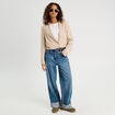 Veste esprit blazer beige femme