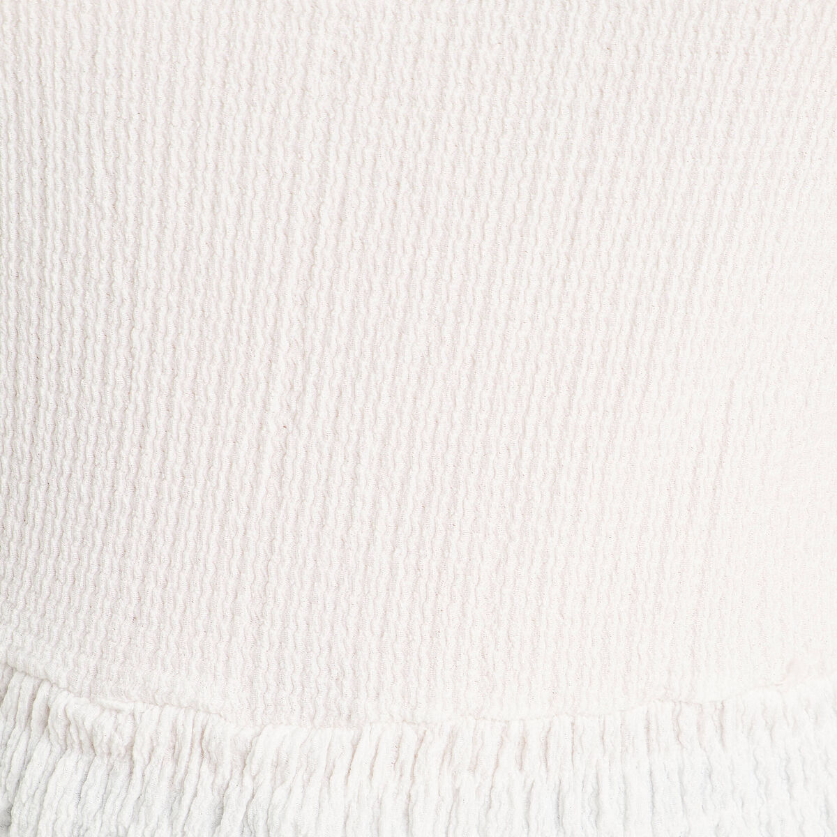 Top sans manches ecru femme