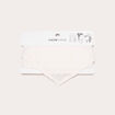 Foulard triangle broderie blanc femme