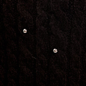 Pull avec torsades et perles noir femme