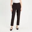 Pantalon slim noir femme