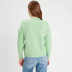 Pull col montant multicolore femme