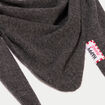 Foulard gris fonc&eacute; femme