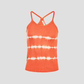 debardeur bretelles fines orange femme Débardeur bretelles fines orange femme