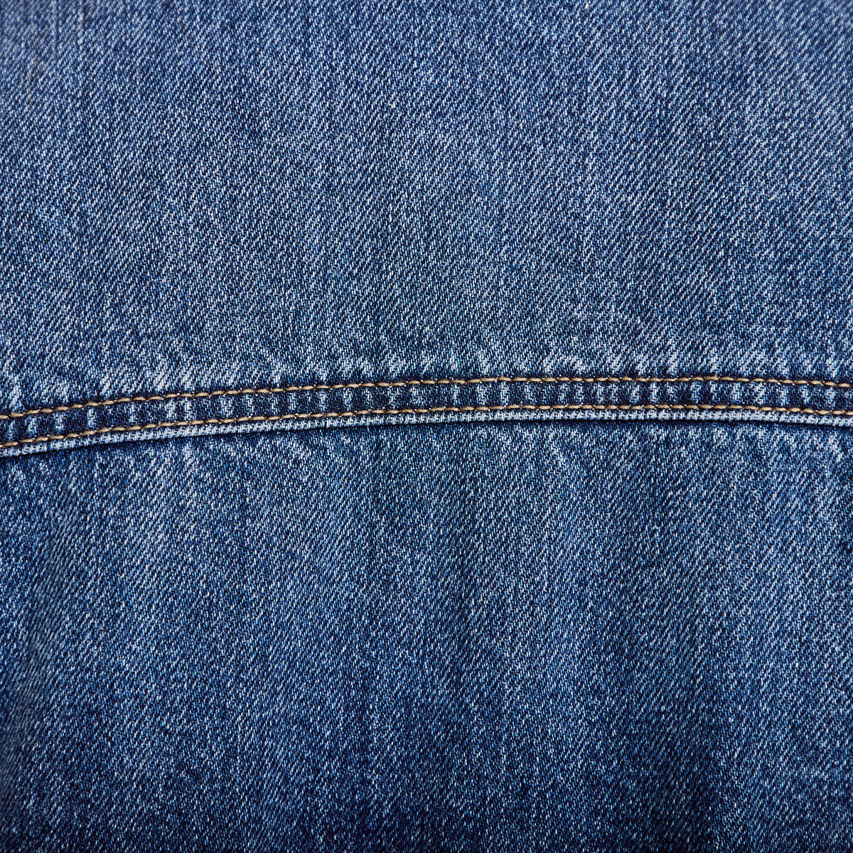 Veste en jean broderie d&eacute;tails clout&eacute;s denim double stone femme