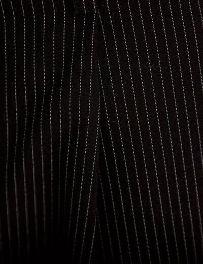 Pantalon barrel taille standard noir femme