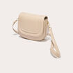 Sac arrondi sable femme