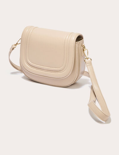 Sac arrondi sable femme