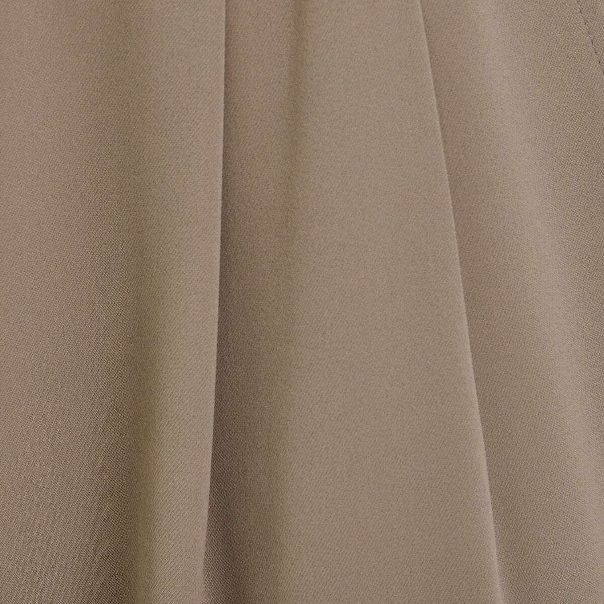 Pantalon large à pinces vert kaki femme