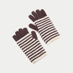 Gant-mitaine 2-en-1 ivoire femme