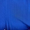 Robe &eacute;vas&eacute;e col v bleu electrique femme