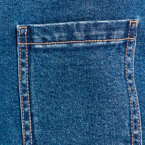 Short mom en jean denim double stone femme