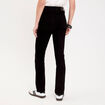 Jean droit regular taille standard denim noir femme