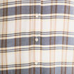 Chemise manches longues bleu femme