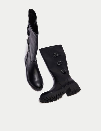 Bottes noir femme