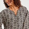 Blouse manches longues noir femme