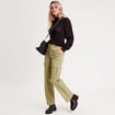 Pull manches longues noir femme
