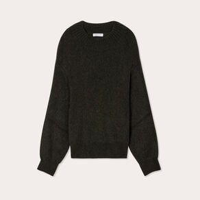 pull col montant vert kaki femme Pull col montant vert kaki femme