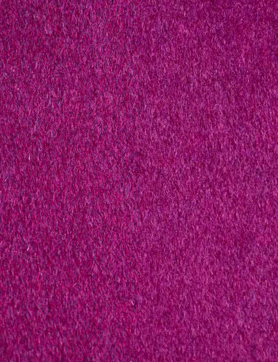 Manteau cintré boutonné violet foncé femme