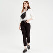 Chemise manches longues ecru femme