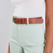 Ceinture camel femme