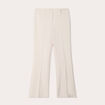 Pantalon flare sable femme