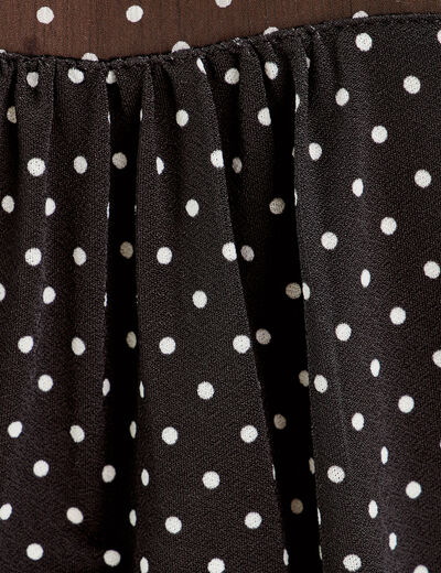 Chemise sans manches noir femme