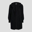 Gilet manches longues noir femme