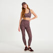 Legging taille haute violet femme