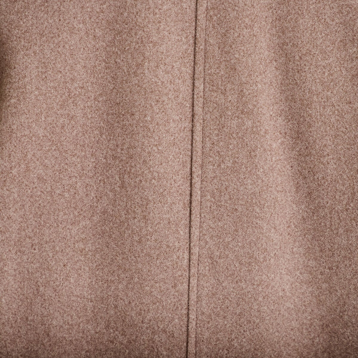 Trench droit court col tailleur taupe femme