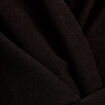 Poncho col V avec passant noir femme