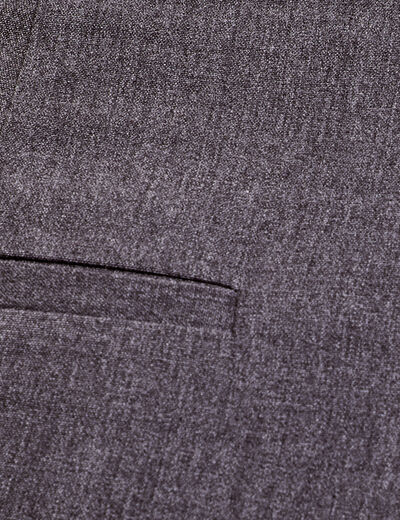 Pantalon gris foncé femme