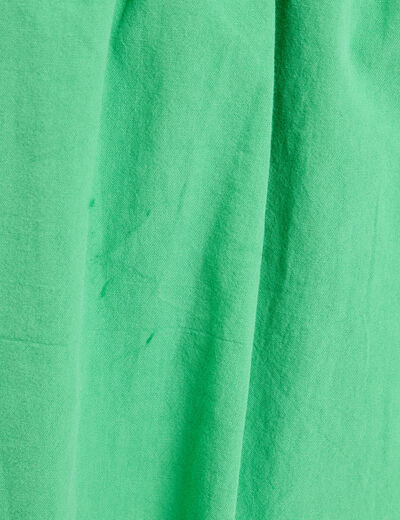 Robe boule 2 en 1 vert femme