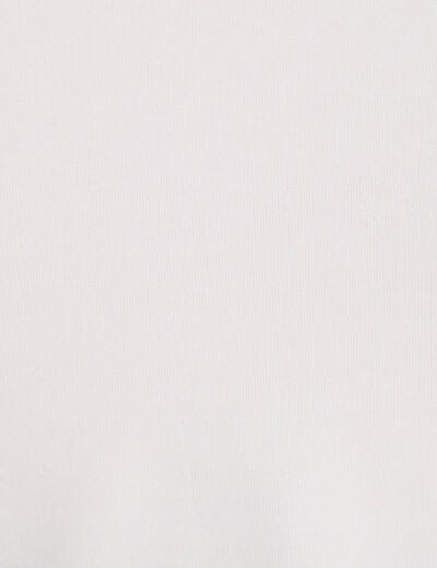 T-shirt cropped blanc femme