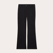 Pantalon flare noir femme