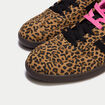 Baskets basses &agrave; lacets beige femme