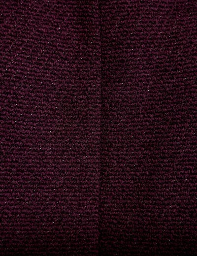Gilet sans manches tweed violet fonc&eacute; femme