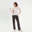 Chemise sans manches ecru femme