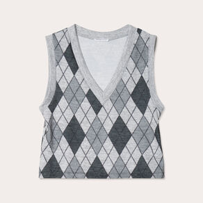 pull sans manches gris clair femme Pull sans manches gris clair femme