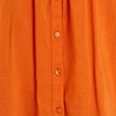 Blouse sans manches orange femme