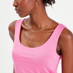 Débardeur effet seconde peau rose fushia femme