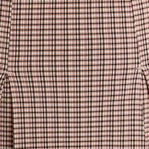 Jupe évasée plissée beige femme