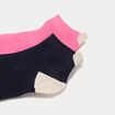 Lot 3 paires de chaussettes bleu marine femme