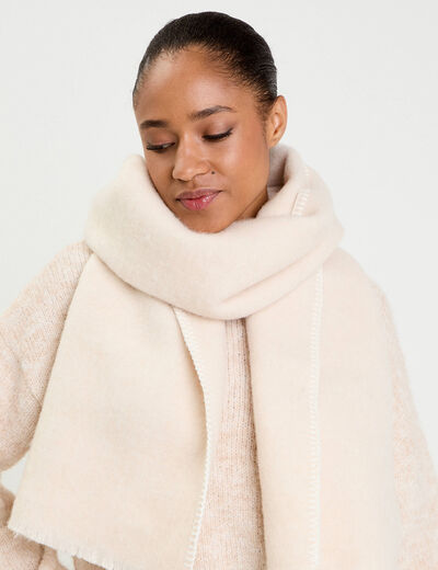 &Eacute;charpe fluide sable femme