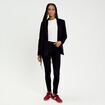 Jean skinny push-up taille standard denim brut femme