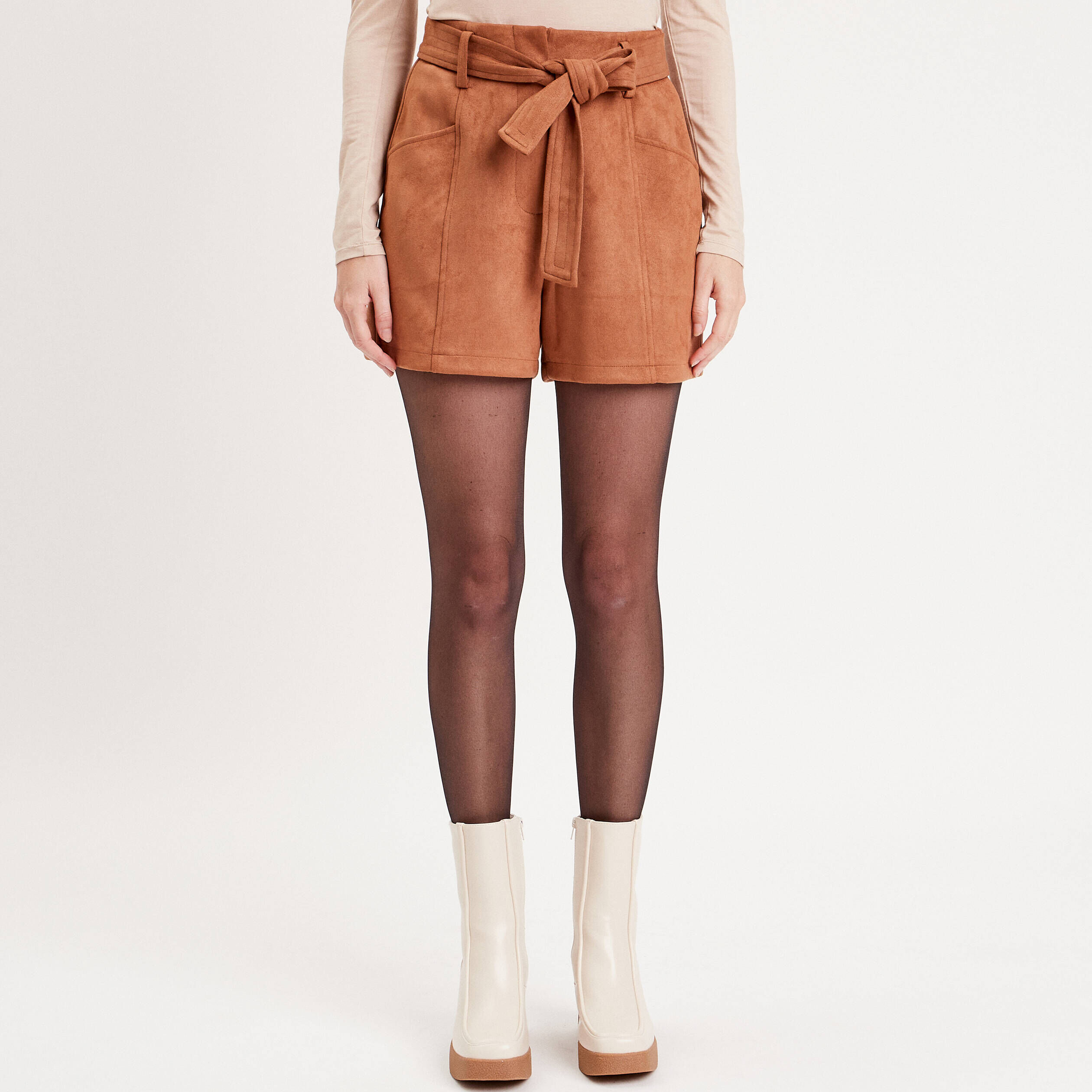 Shorts Marron Femme Vib s