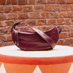 Sac banane bordeaux femme